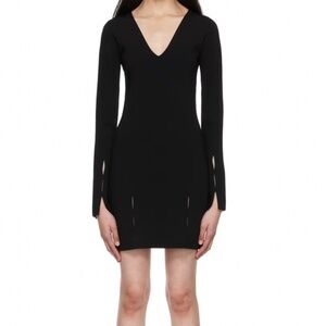 Helmut Lang Knit Slit Dress Brand New